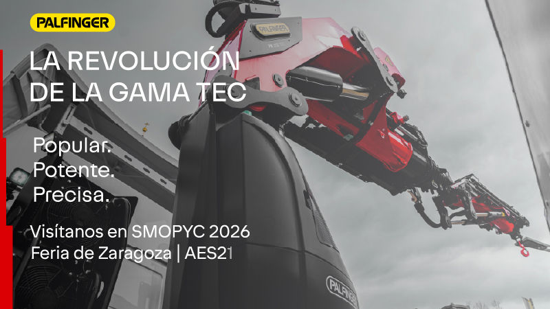 PALFINGER REFUERZA SU LIDERAZGO EN SMOPYC 2026: UN PUNTO DE ENCUENTRO CON EL FUTURO